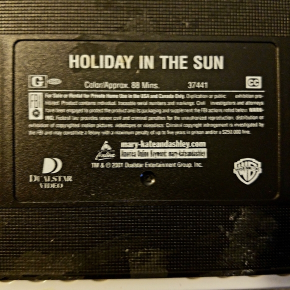 🔥Holiday in the Sun (1994 VHS) Olsen Twins - Picture 5 of 7